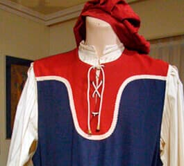 Trajes medievales en A Coruña.