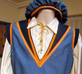 Trajes medievales en A Coruña.