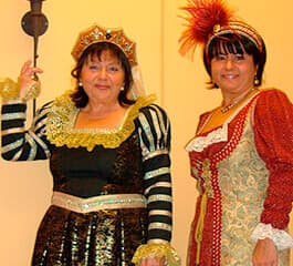 Trajes medievales en A Coruña.