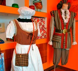 Trajes medievales en A Coruña.