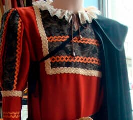 Trajes medievales en A Coruña.