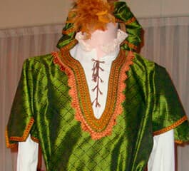 Trajes medievales en A Coruña.